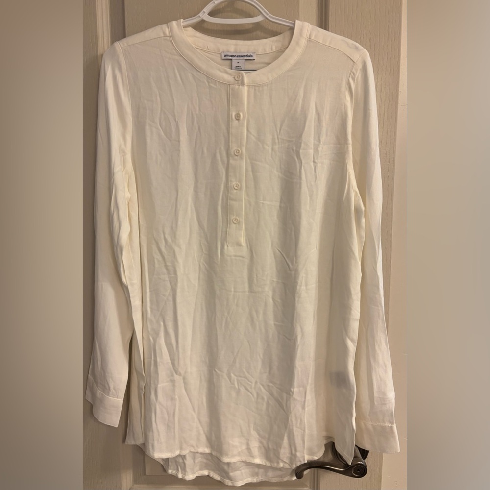 Amazon Essentials M 100% Viscose Blouse